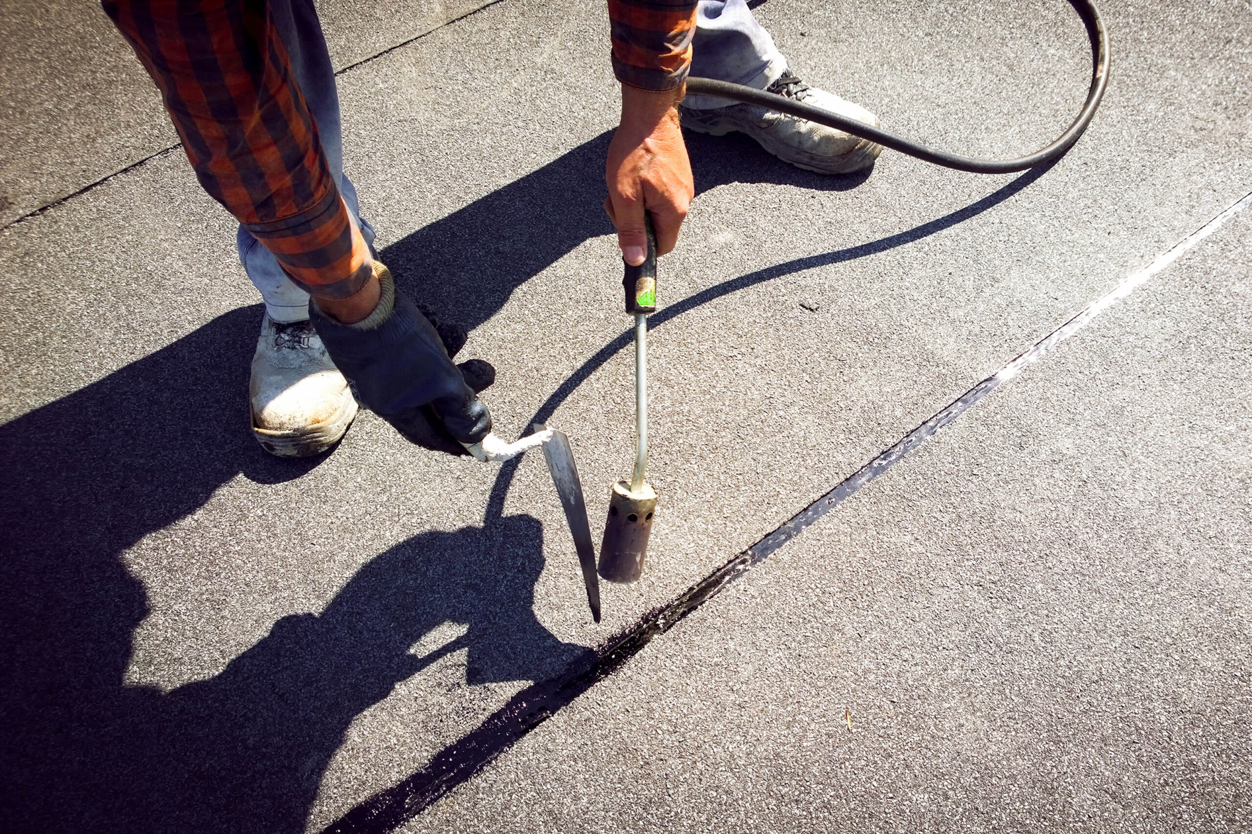 Mark Rose Conversion for Gravel Roof to Felt maintenance